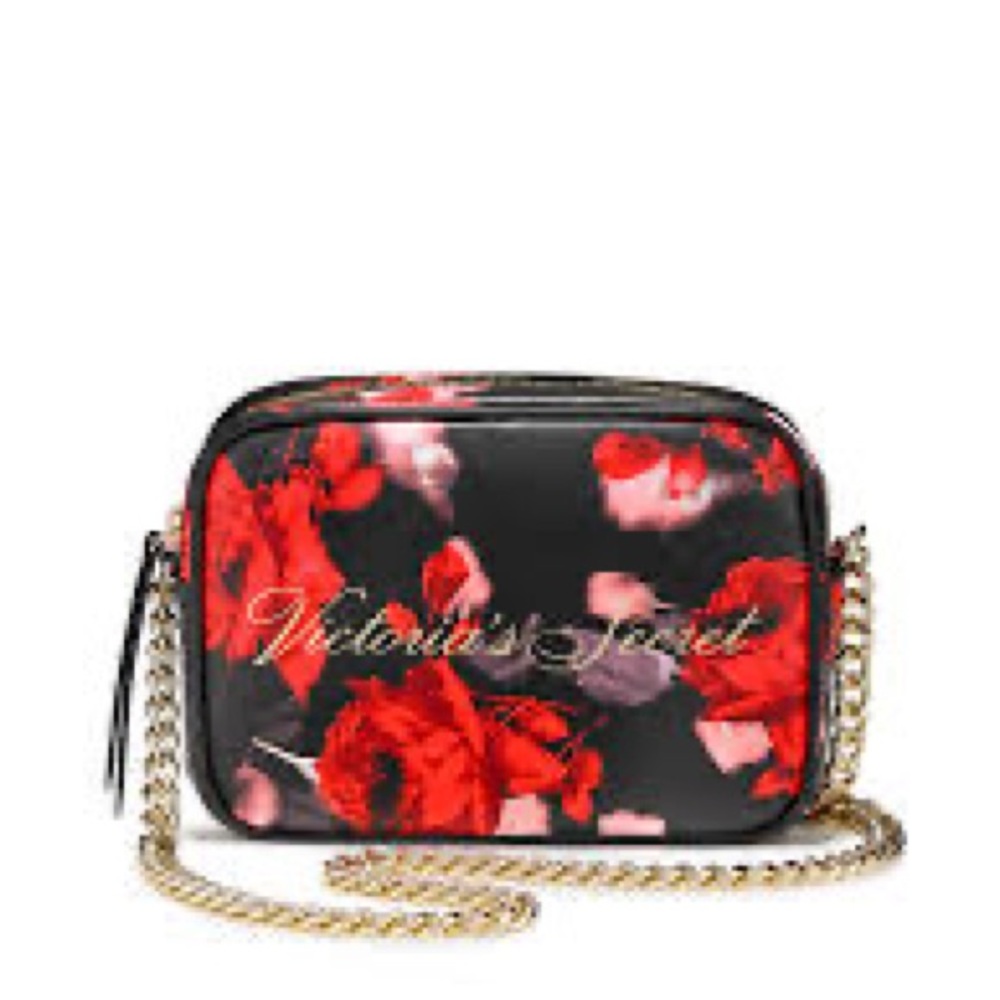 Victoria Secret Floral Chain Purse